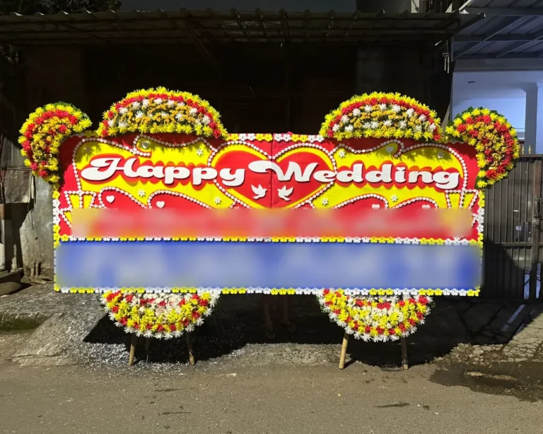 Papan Wedding Memanjang Dua Kaki