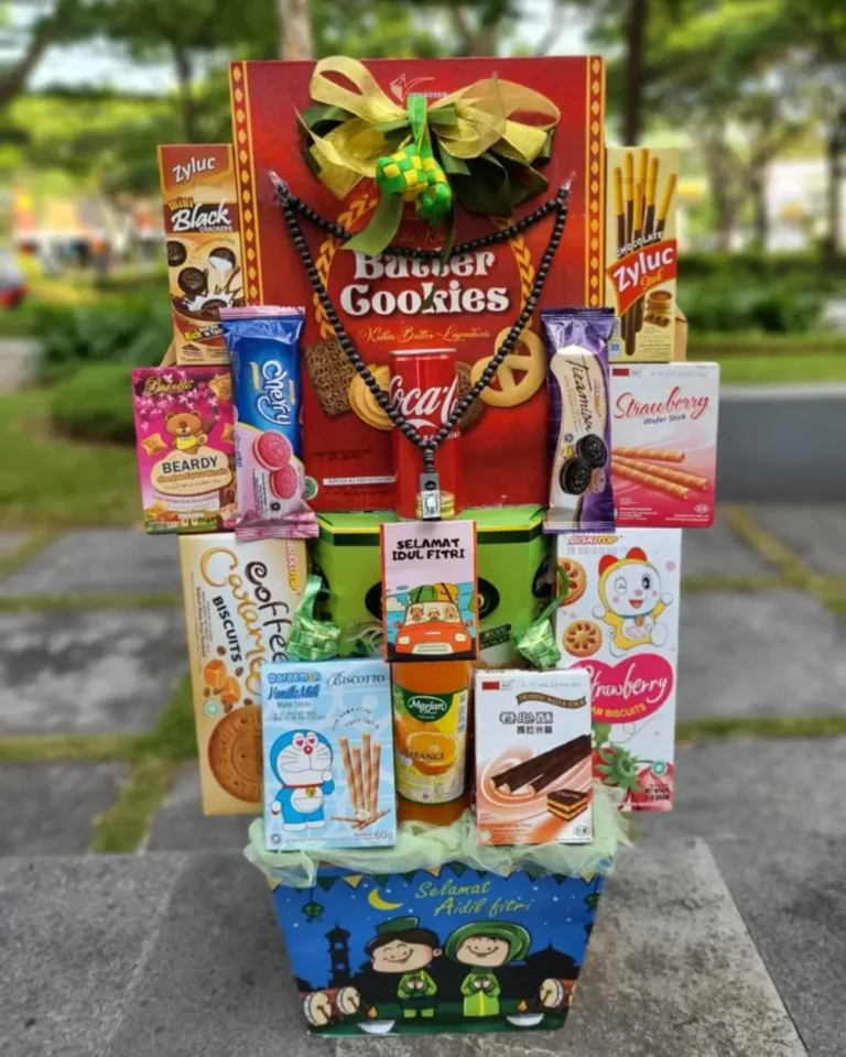 Parcel Lebaran Kotak Kue Kering dan Biskuit